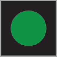 green circle
